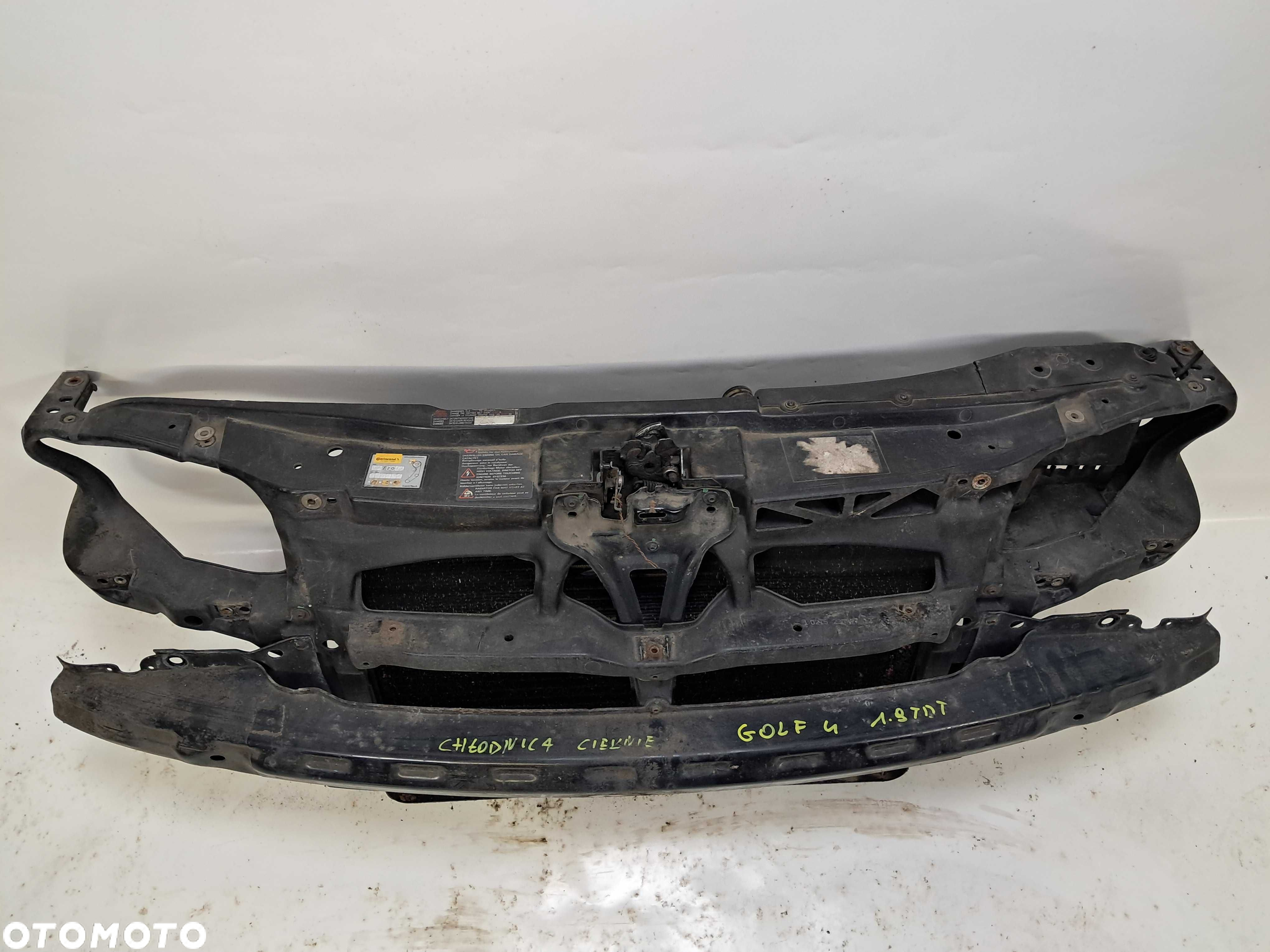 VW Golf 4 IV MK4 Bora 1.9 TDI pas przedni wzmocnienie wentylator belka - 4