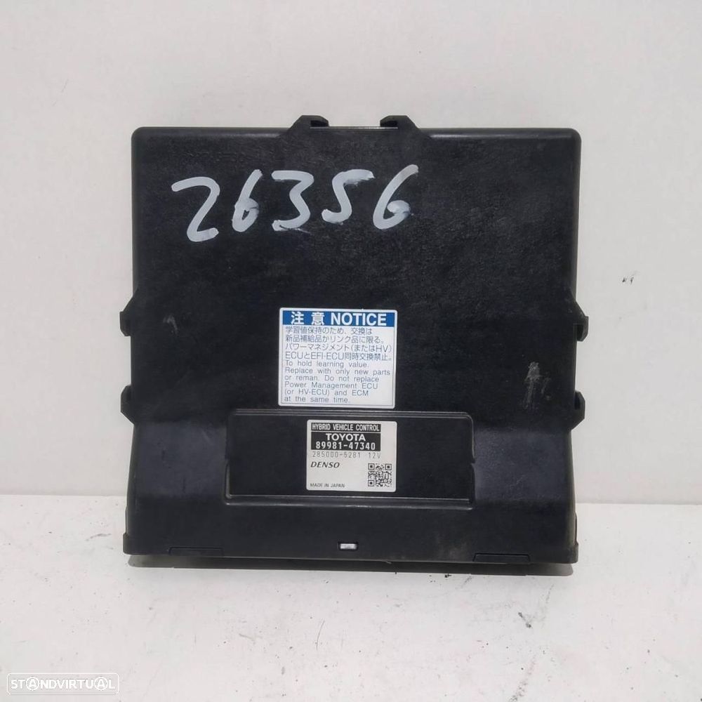 MÓDULO ELETRÓNICO TOYOTA PRIUS ZVW40 - 1