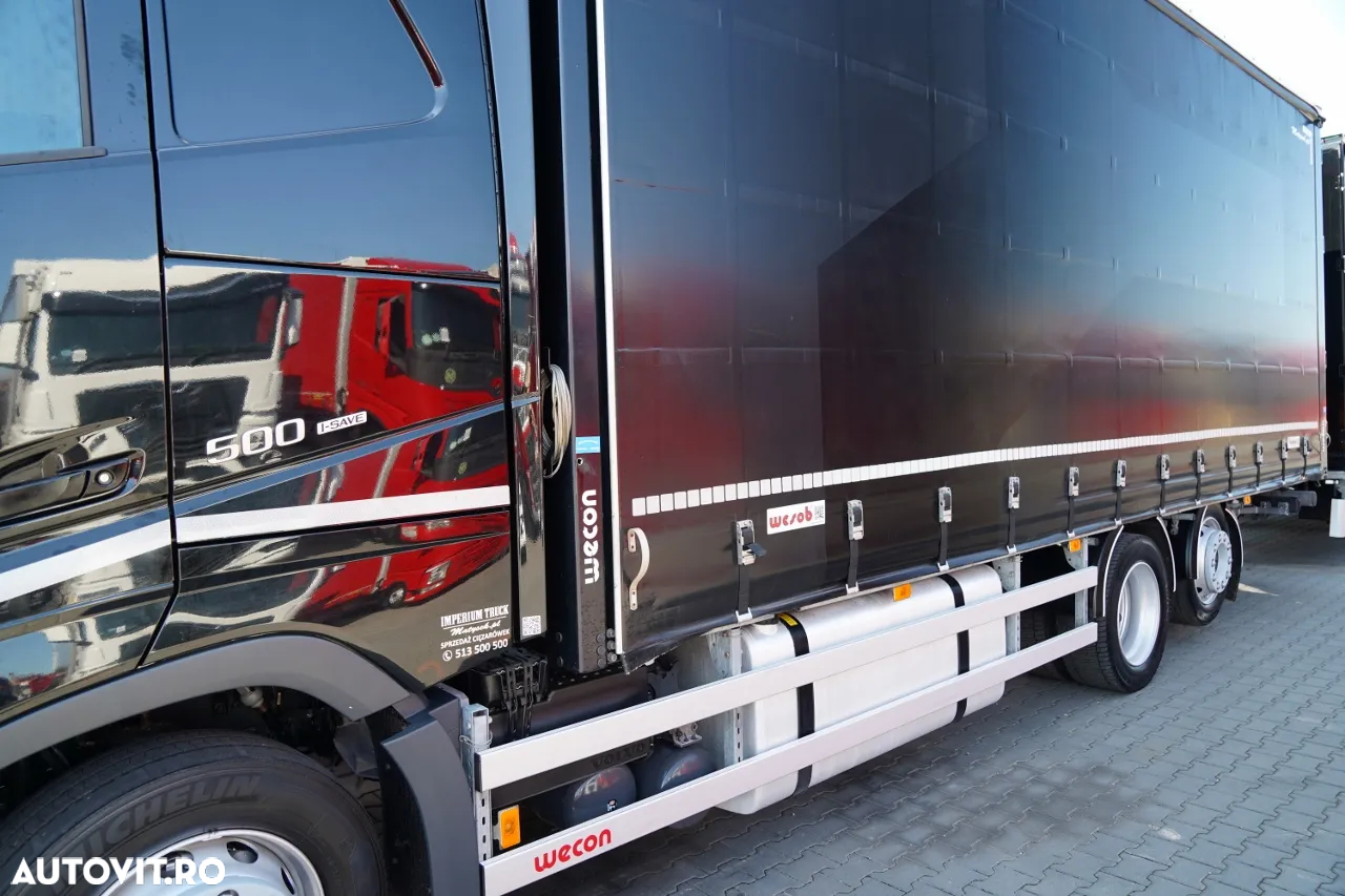 Volvo FH 500 / I-SAVE / XL / 120 M3 TANDEM TRAVEL SET / 2023 / I-PARK COOL / DOCURI SUSPENSION PENTRU CAMION / DUPA CONTRACTUL DE SERVICE GOLD - 6