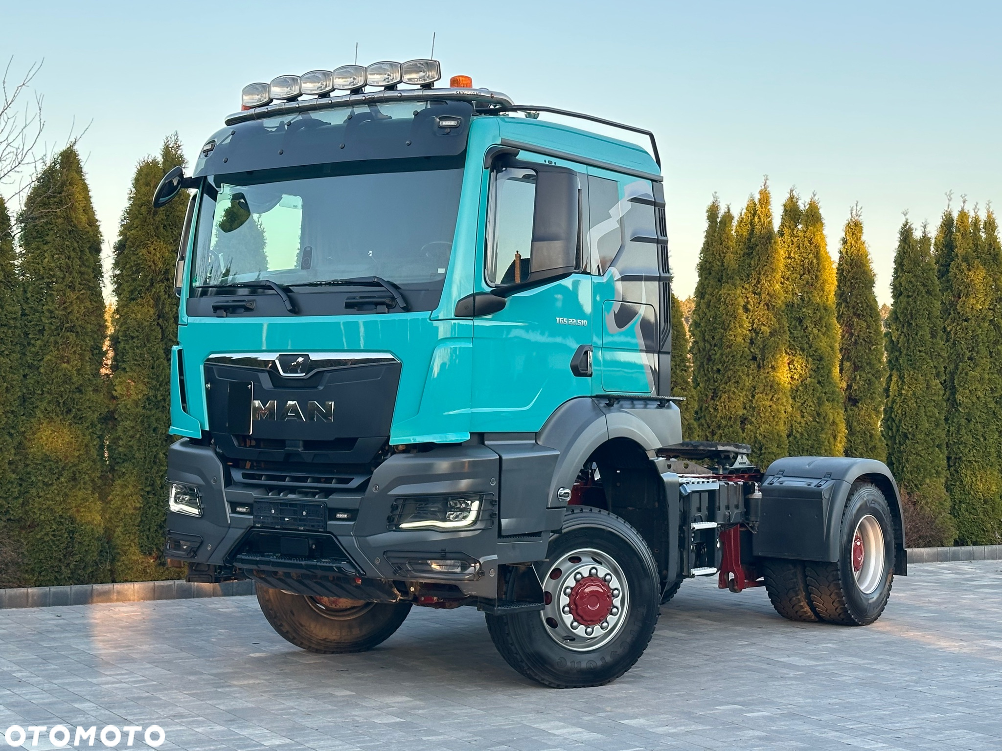 MAN / TGS / 18.510 / 4x4 / STAŁY NAPĘD + REDUKTOR  / ALLROAD / - 9