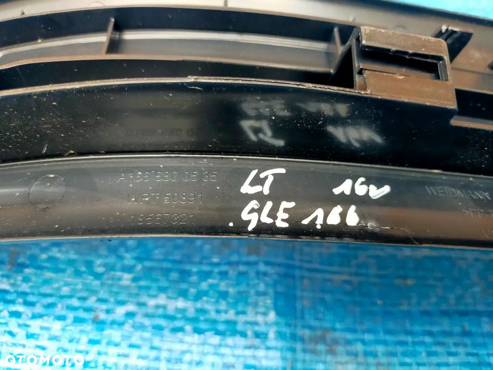Mercedes W166 GLE Osłona Listwa Progu Tył Prawa Lewa A1666800635 A1666800535 - 8