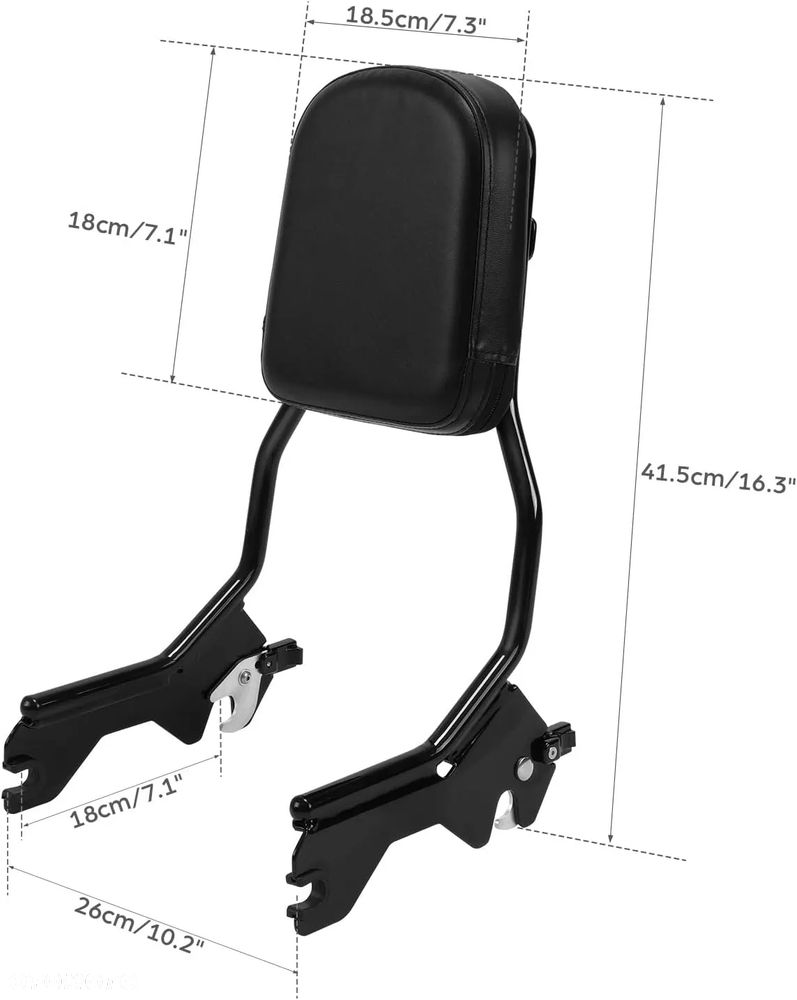 Oparcie sissybar Harley Softail Street Bob 18-24 - 2