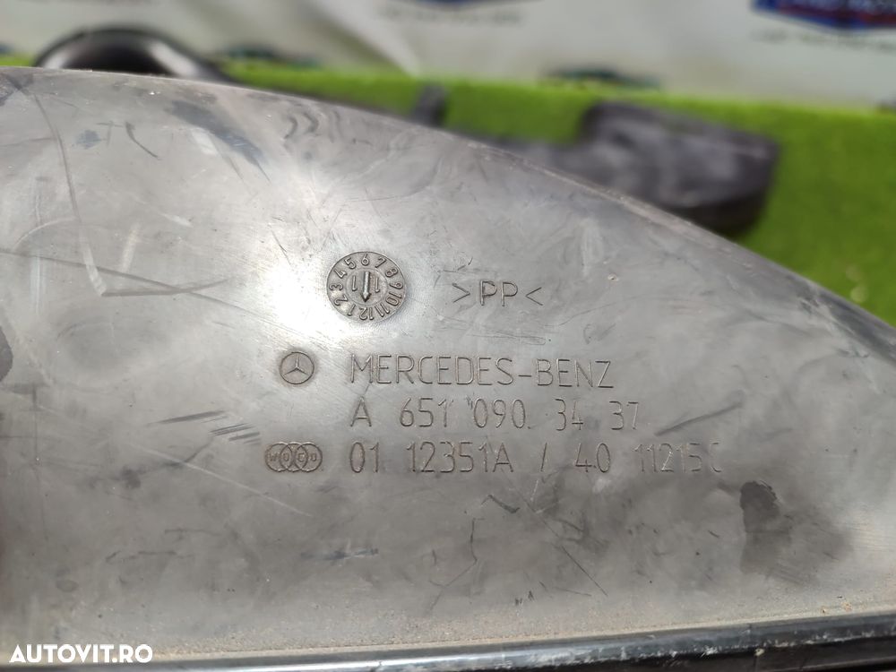 FURTUN ADMISIE (2 BUC.) MERCEDES BENZ C250 CDI C CLASS W204 2.1 DIESEL 2010 / SEDAN COD OEM A6510903437 / 2008-2014 - 7