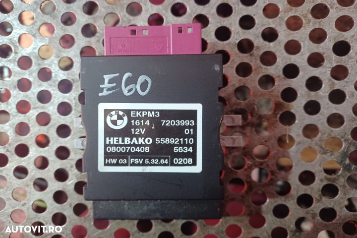 CALCULATOR / MODUL POMPA COMBUSTIBIL 55892110 MX 1253 BMW Seria 5 E60 - 1