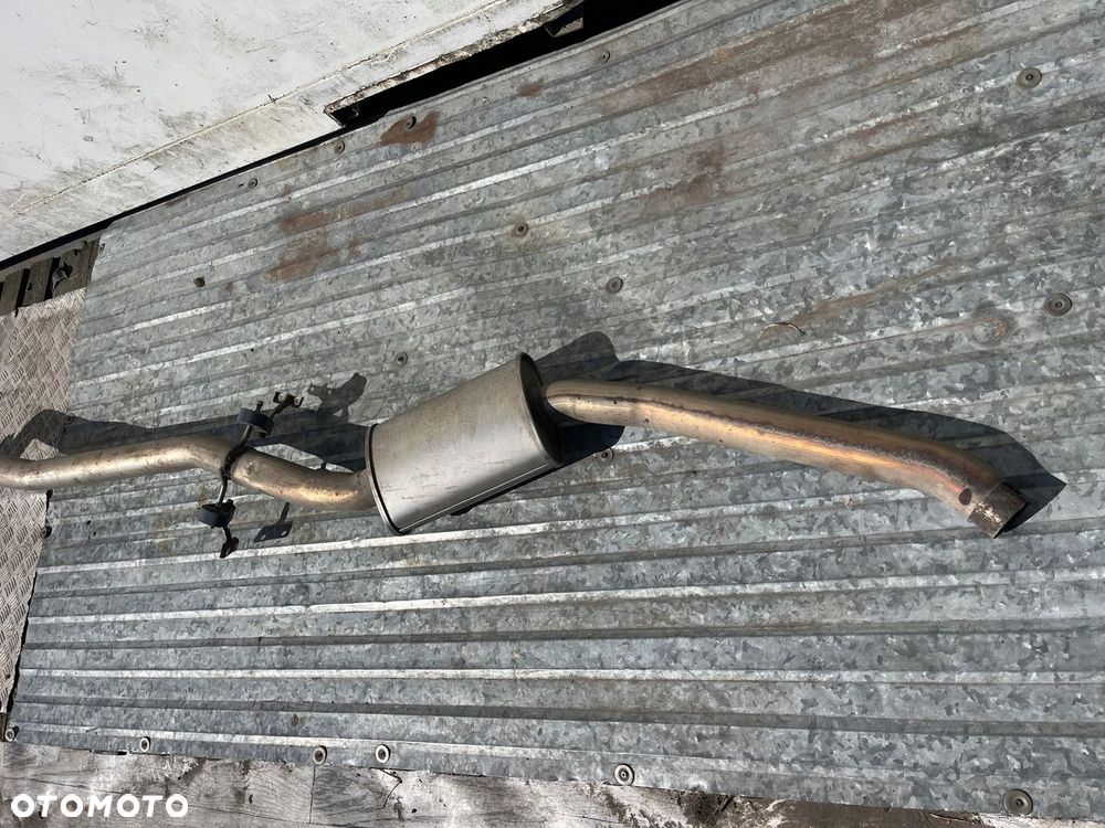 Wydech koncowy tlumik srodkowy rura BMW X3 E83 2.0 D M47 ORG KPL BDB - 6