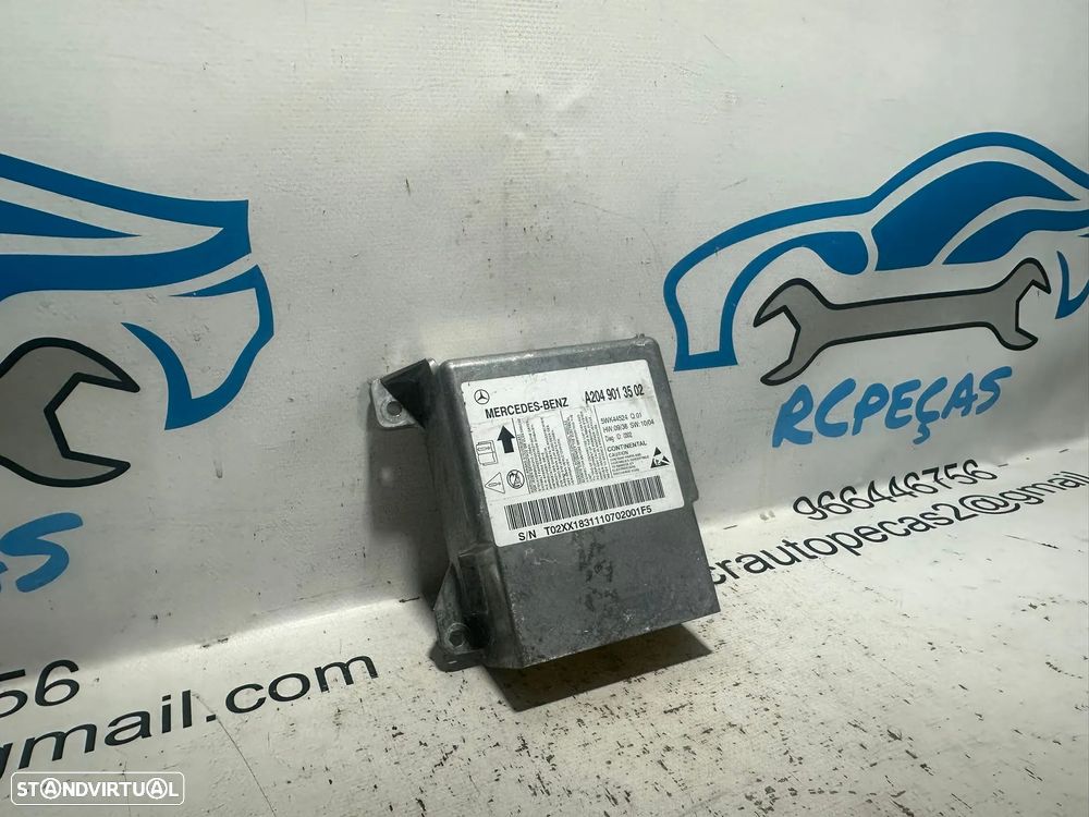 .Módulo Centralina Airbag SRS Mercedes Benz A2049013502 2001 - 2017 - 2