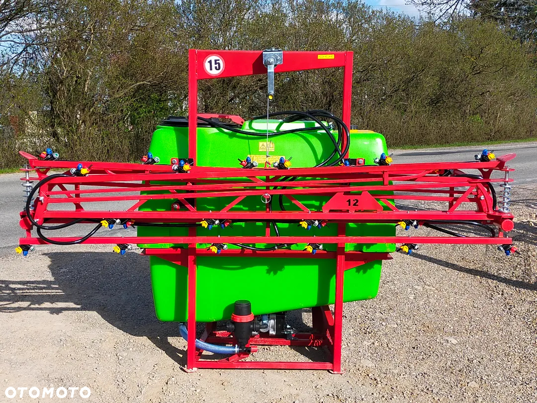 Opryskiwacz SOKÓŁ/CYKLON 200/300/400/600/800l DEMAROL lanca 10/ 12/ 15m potrójne końcówki/ zawór stałociśnieniowy - 6