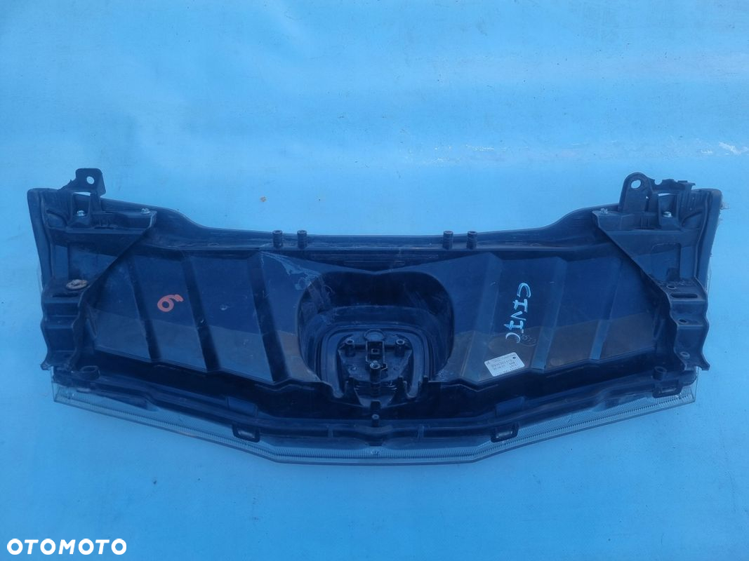 Honda Civic 8 VIII akwarium UFO znaczek atrapa grill przód + 2x mocowanie - 3