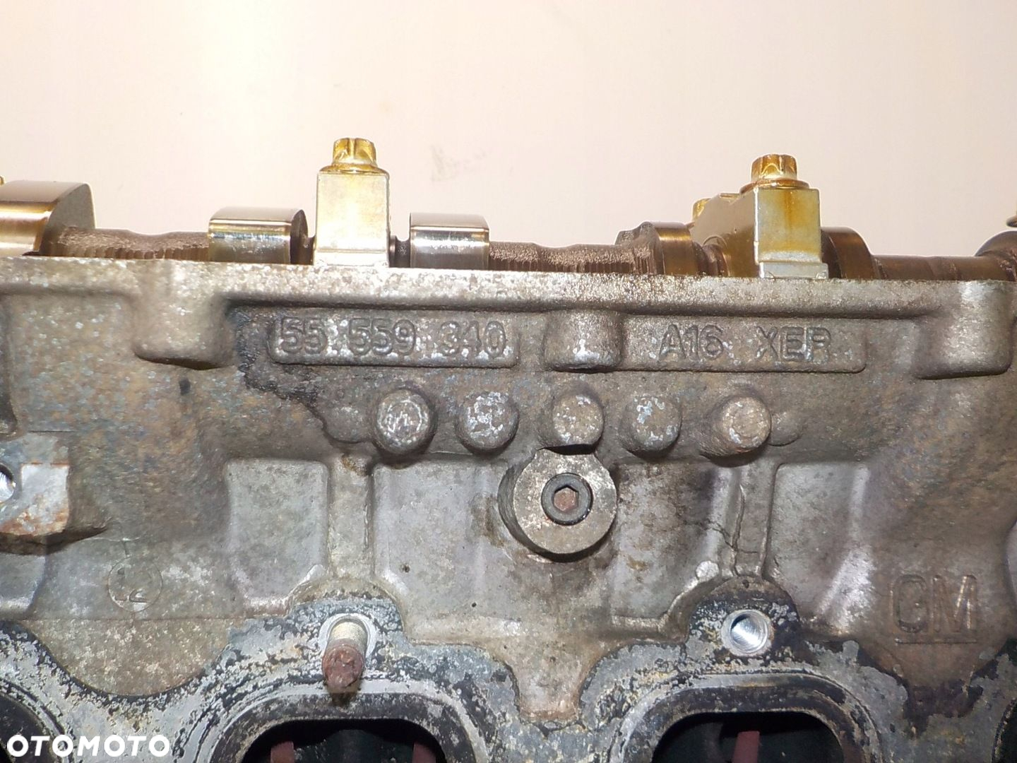 OPEL ASTRA H 1.6 16V Z16XER A16XER GŁOWICA SILNIKA 55559340 - 5