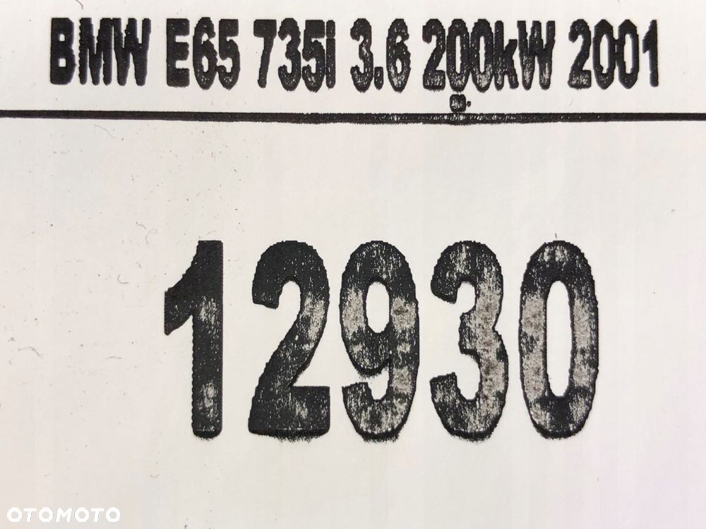 bmw 7 e65 stacyjka moduł zapłonu przycisk start - 6