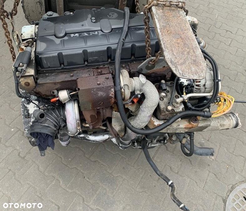 KOMPLETNY SILNIK MAN TGL TGM 250 KM D0836 LFL63 - 3