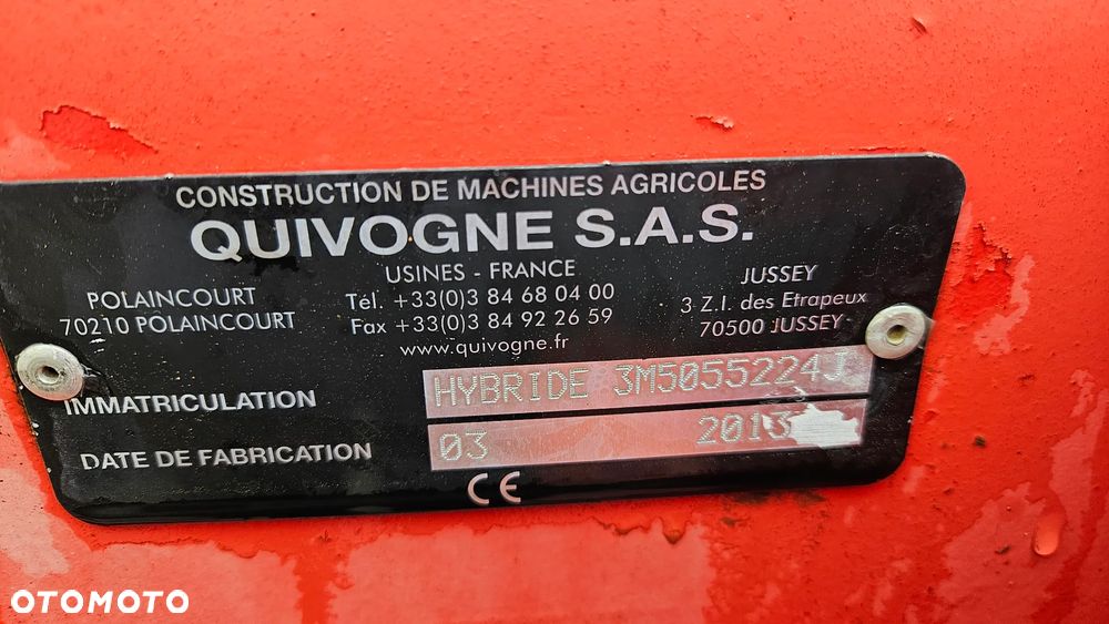 Kuhn Quivogne Hybride 3,5m - 16