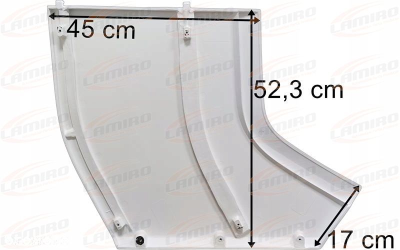 SCANIA S NEXT GEN SPOILER OSŁONA ZAKABINOWY DOLNY LEWY - 2