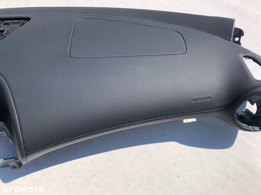 MERCEDES AMG-GT W190 DESKA KONSOLA KOKPIT PULPIT PÓŁKA PARAPET PODUSZKI AIRBAG PASY PAS SKÓRA okazja - 8