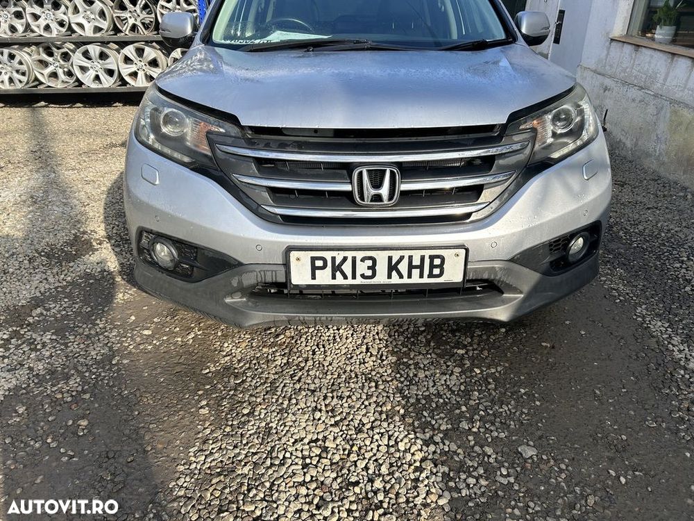 Bara fata Honda CR - V IV 2012 - 2018 GRI (1201) model cu spalatoare far - 1