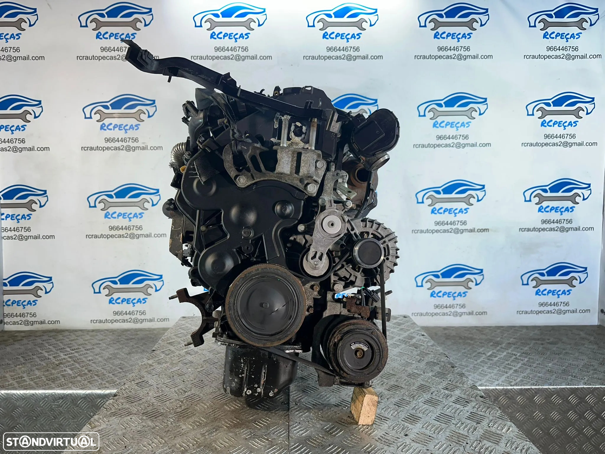 .Motor Completo PSA Peugeot Citroen Ford T1BB 1.6 TDCi HDi 115cv 8v Continental 2010 - 2016 - 7