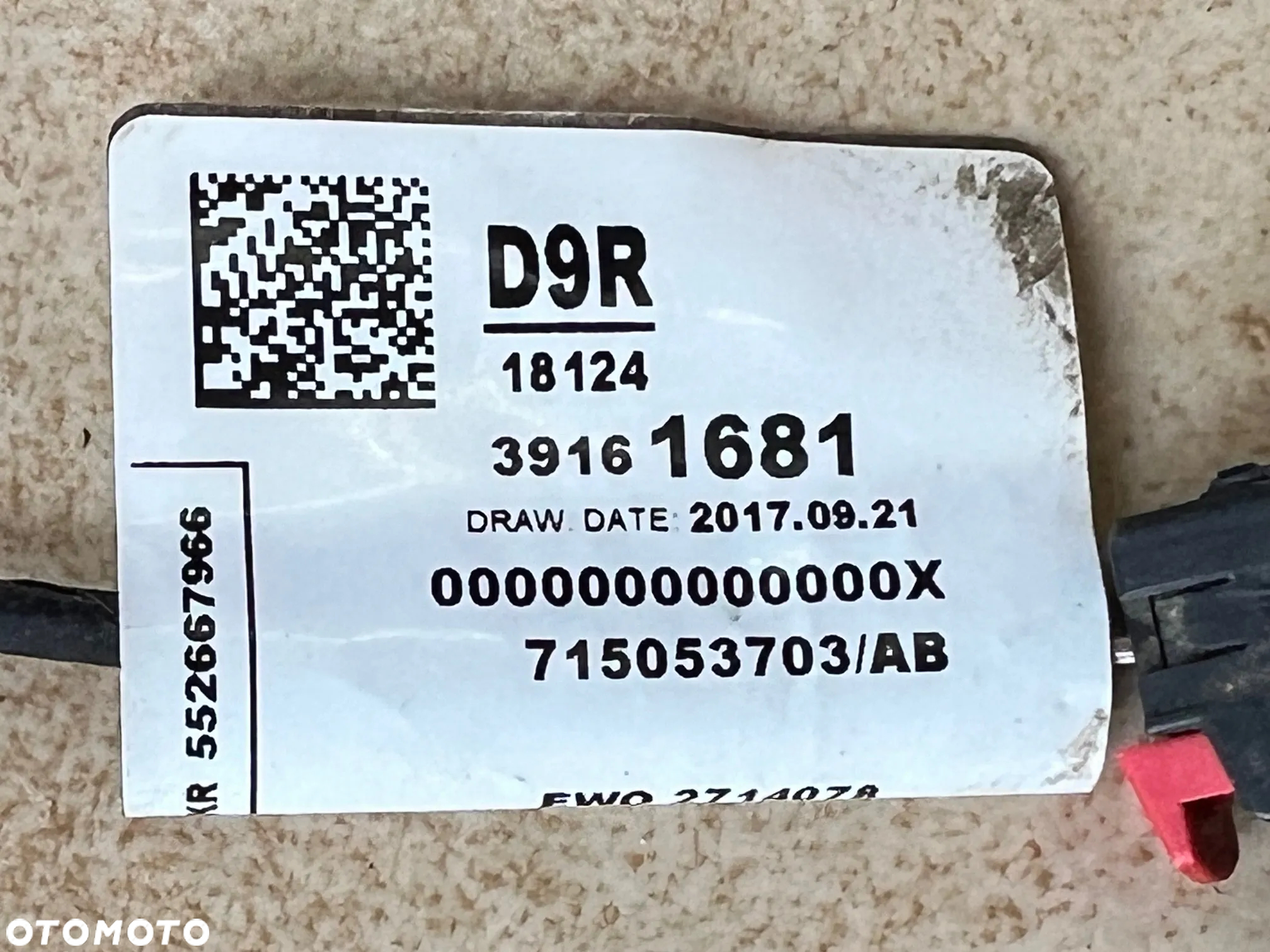 WIĄZKA INSTALACJA PDC TYŁ TYLNA W ZDERZAK OPEL CORSA E 39161681 - 5