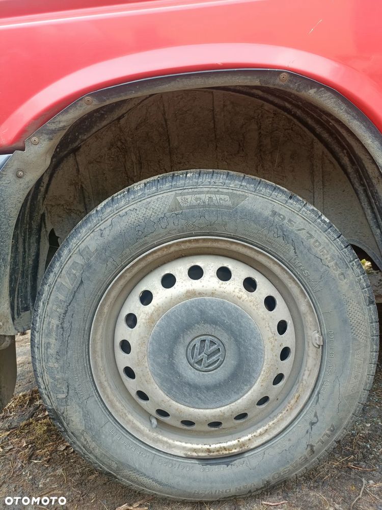 VOLKSWAGEN TRANSPORTER T4 90-04 1997 r. komplet 4 sztuki felgi stalowe 15'' * - 3