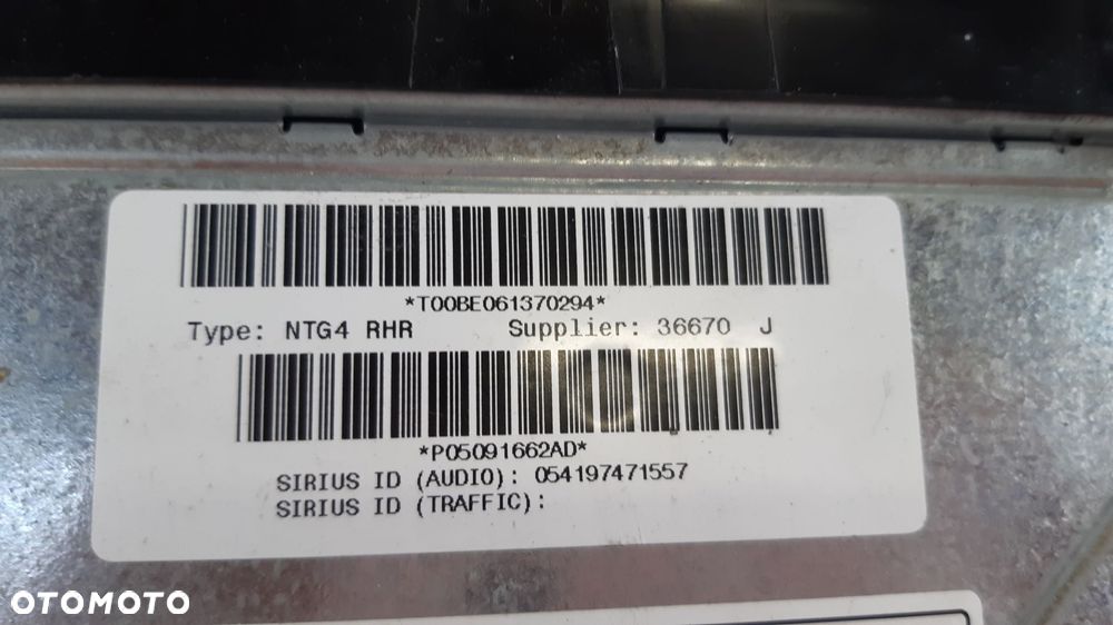 CHRYSLER PACIFICA 16- RADIO 68232026AK - 3