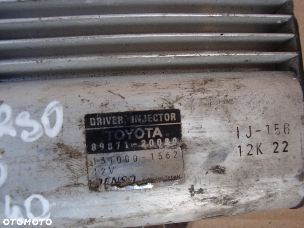 TOYOTA VERSO 09-18 2.0 D4D sterownik wtryskiwaczy 89871-20080 - 2