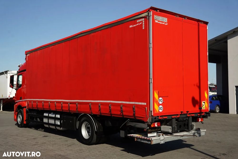 Mercedes-Benz ACTROS 1833 / CORTINĂ - 8,5 M / 4x2 / STREAM SPACE / LIFT DHOLLANDIA - 5