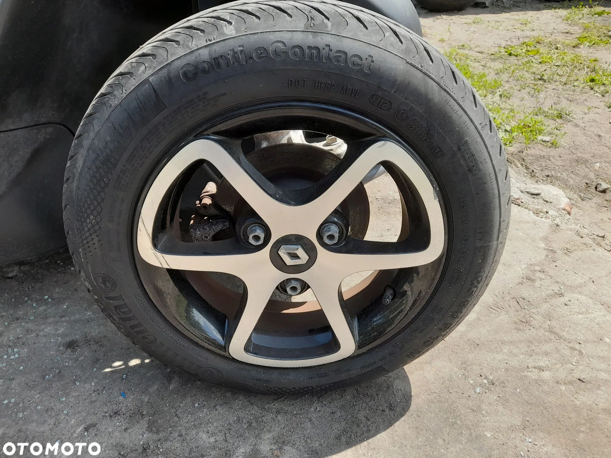 Renault TWIZY felga opona R13 - 1