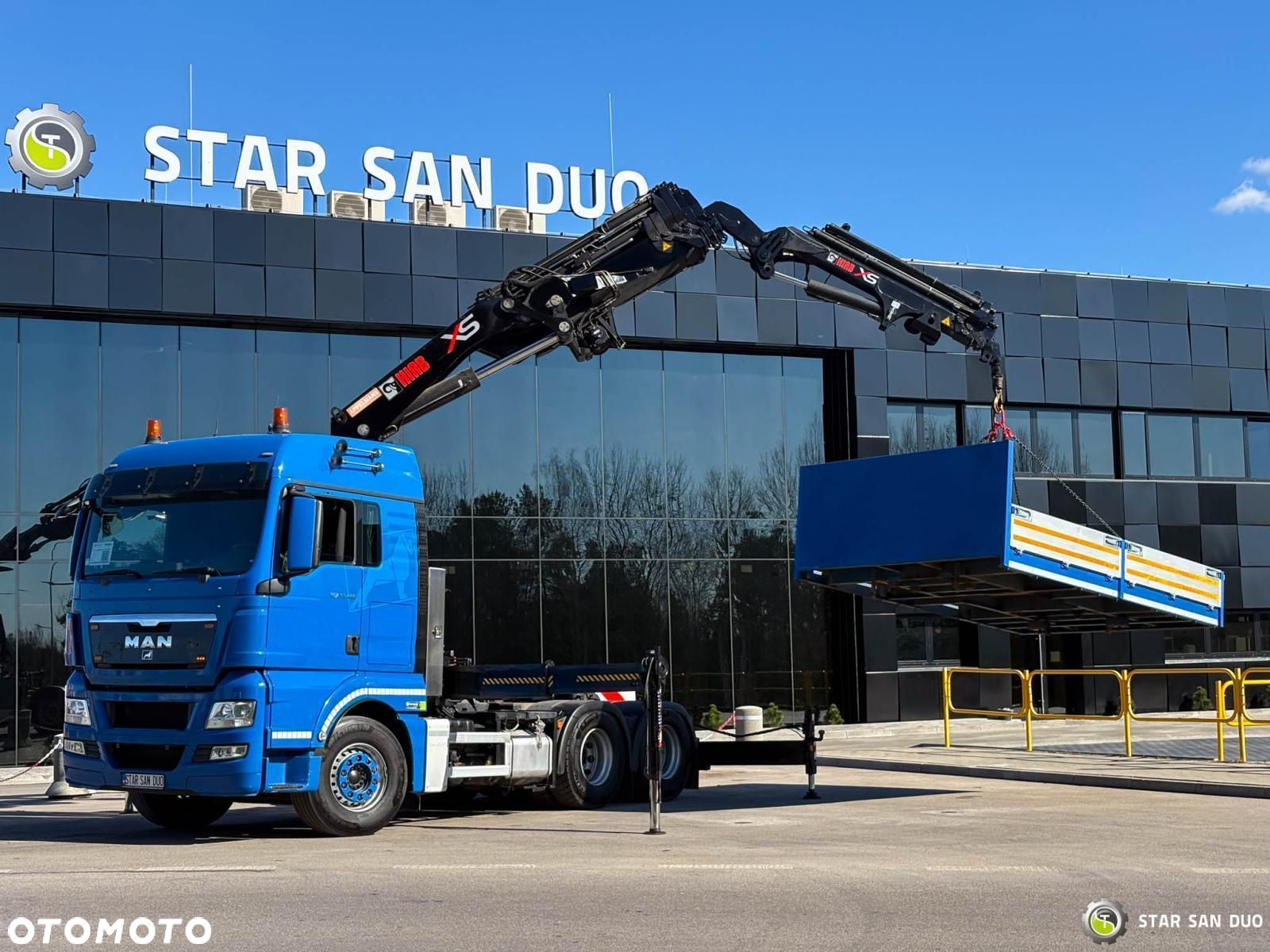 MAN GS 33.480 6x4 HIAB 377E-5 HIPRO Żuraw - 11