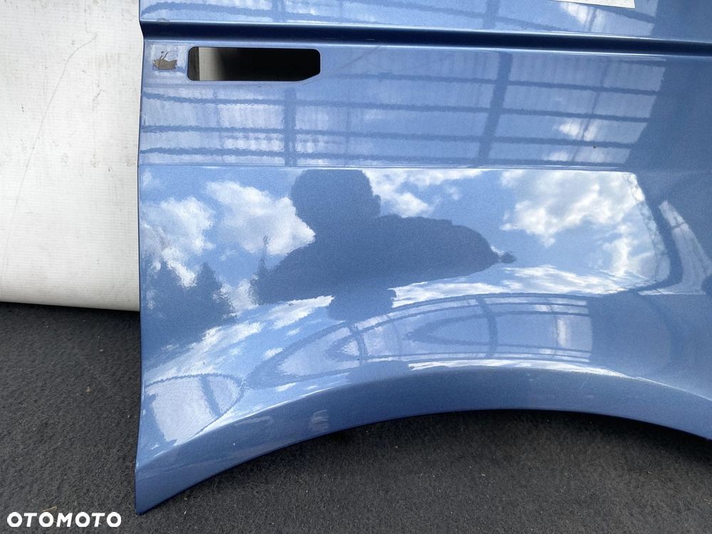 VW TRANSPORTER T6 15- BŁOTNIK PRZEDNI PRZÓD PRAWY NIEBIESKI BŁĘKITNY - 4