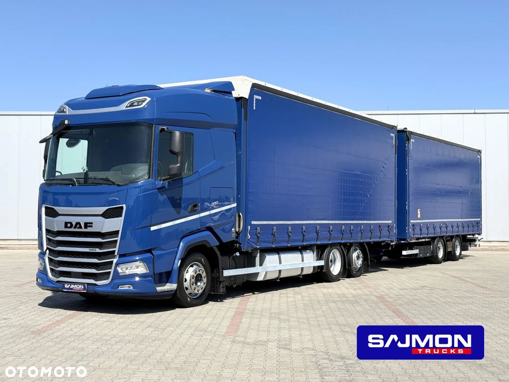 DAF XG 480 / ZESTAW TANDEM 120 M3 / PRZEJAZDOWY / 7,75 M + 7,75 M / SALON PL - 2