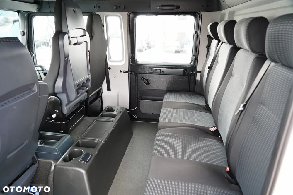 MAN TGM 18.340 / 4X2 / 3 STRONNA WYWROTKA / HYDROBURTA / BRYGADÓWKA 7 MIEJSC / BORDMATIC - 34