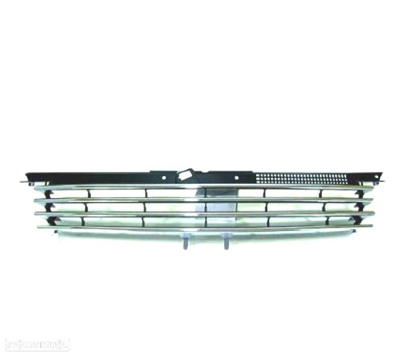 GRELHA FRONTAL VOLKSWAGEN VW BORA 98-05 PRETO CROMADO - 1
