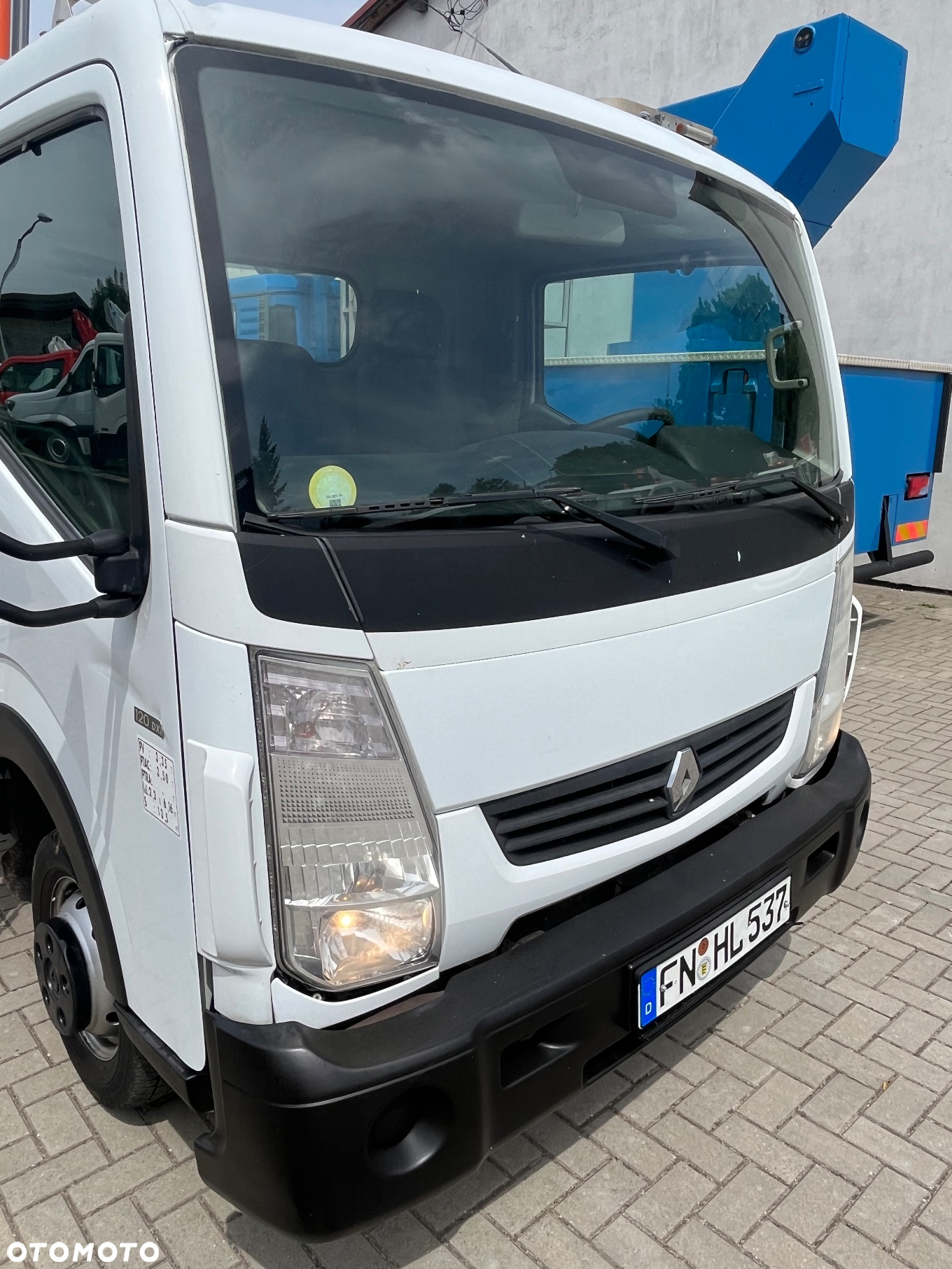 Renault Podnośnik Koszowy Multitel mx210 21 Metrów 10 w Bok jak Wumag Ruthmann Gsr - 40
