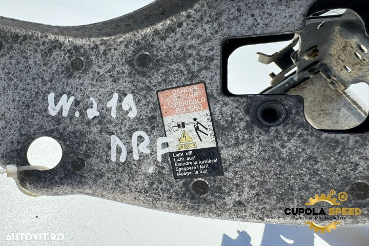 Suport far dreapta cu cap lonjeron A1298172820 Mercedes-Benz CLS-Clas - 2
