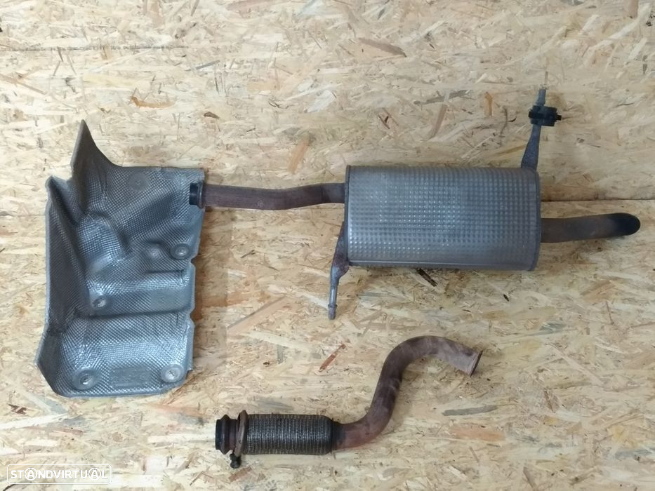Panela de Escape Flexivel Peugeot Partner Berlingo 1.6 HDI 2008 a 2018 - 2