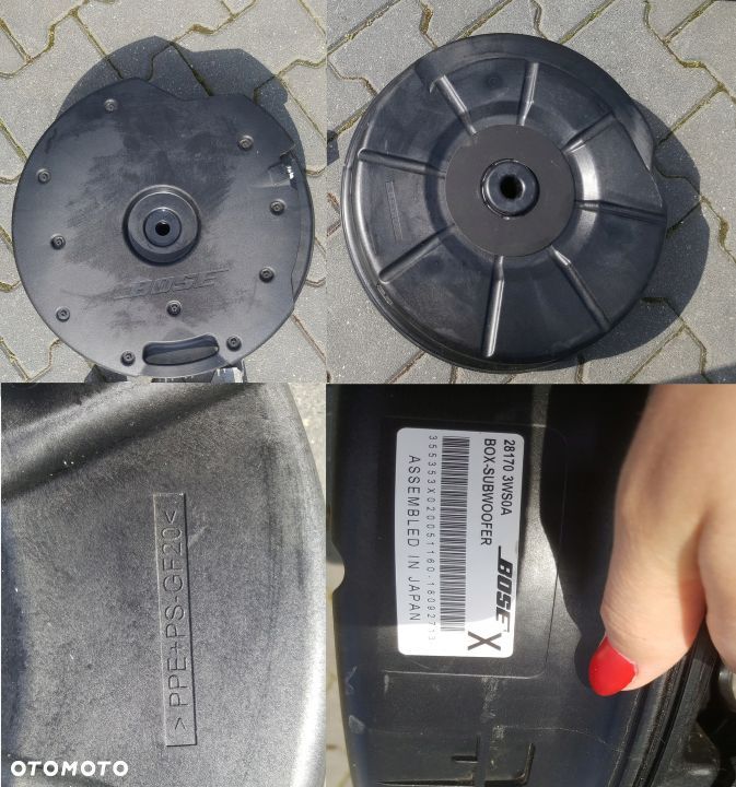 RENAULT TALISMAN Subwoofer bose głośnik 281703WS0A - 1