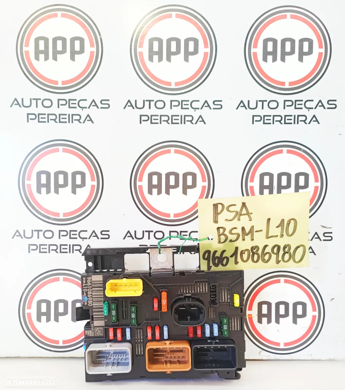 Módulo PSA BSM-L10 9661086980, BSM-R01 9667044880 e BSM-R02 9667044980. - 2