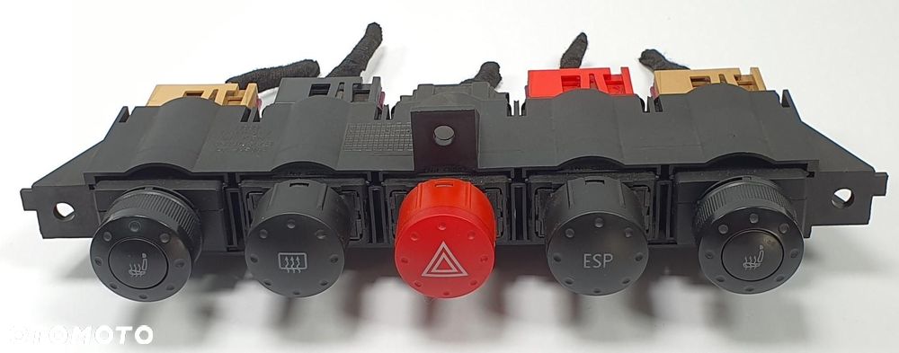 PANEL PRZYCISKÓW KONSOLI ESP ŚWIATEŁ GRZANIA AUDI TT 8N 8N0941567B - 1