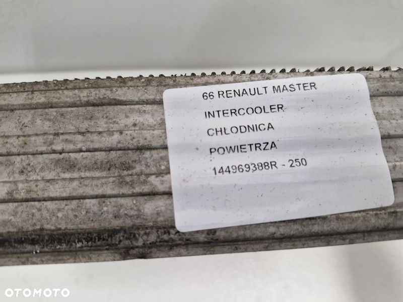 renault master 3 iii 2.3 dci chłodnica powietrza intercooler 144969388r - 6