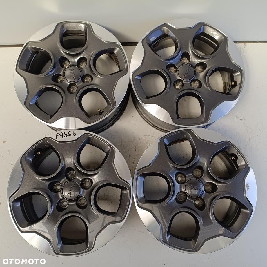 Alufelgi 5x110 16 Jeep Renegade 735577528 + TPMS 4szt (F9566) - 1