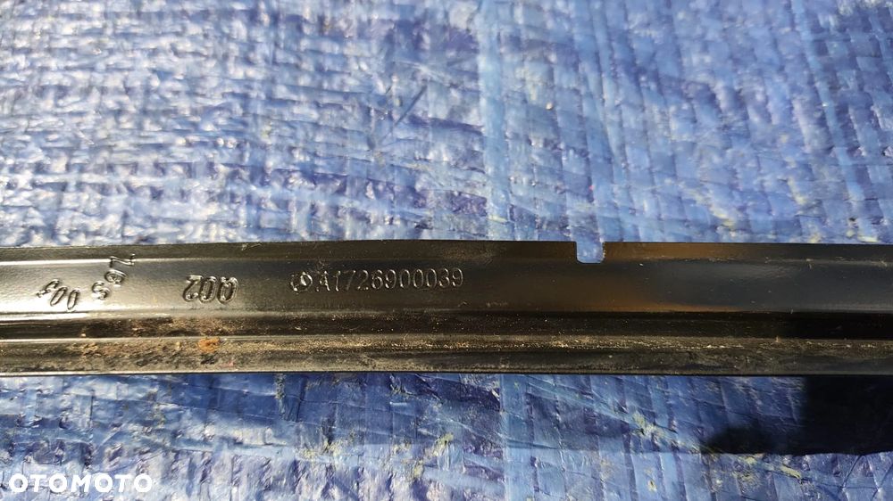 USZCZELKA SZYBY CZOŁOWEJ PRZÓD DACHU LISTWA LEWA A1727200078 A1726900039 MERCEDES SLC SLK R172 W172 - 4
