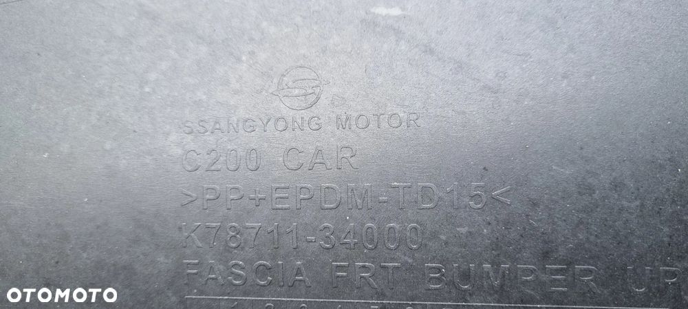 SSANGYONG KORANDO III 2010- Zderzak przód oryginał MC181 - 14