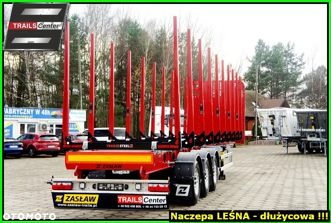 Inny 13,20 m naczepa LEŚNA do drewna kłonice U - NOWOŚĆ !!! - 15