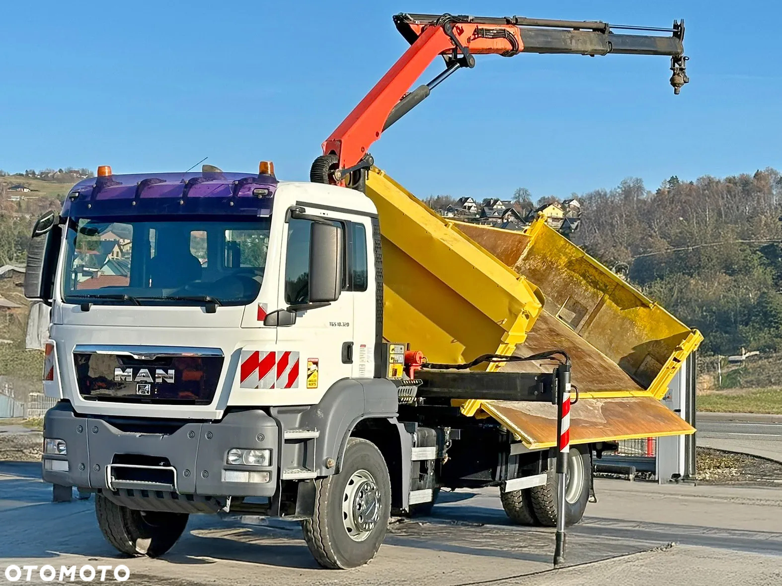 MAN TGS 18.320 * WYWROTKA 4,90 m + BORDMATIC * PK 12002 - EH A + PILOT - 3