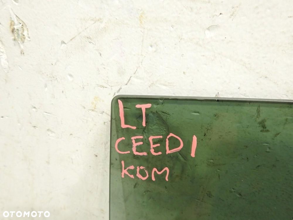 SZYBA DRZWI LEWY TYŁ KIA CEED I KOMBI 43R-00351 - 2