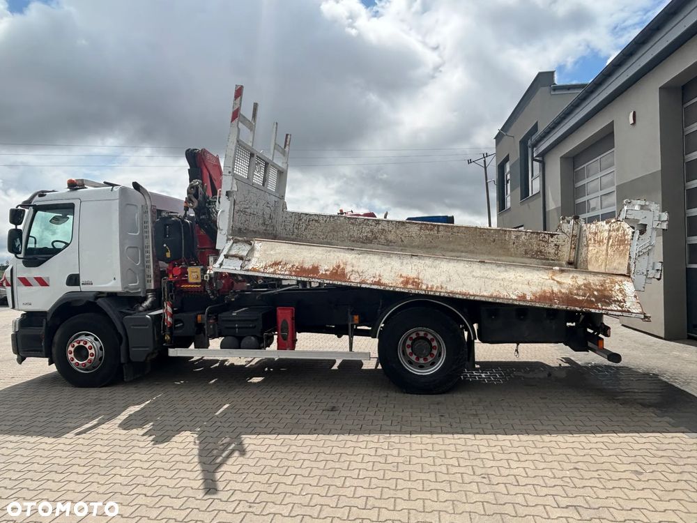 Renault PREMIUM LANDER 4x2 320 KM z HDS FASSI F130 z 5i6 funkcją z sterowaniem radiowym, wywrotka z hydroburtą na 2 siłowniki , resorowe zawieszenie , 3 osobowy, do wiertnicy , brukarstwo , budowa dróg itd - 8