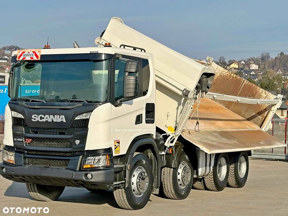 Scania G 410 * WYWROTKA + BORDMATIC * STAN BDB / 8x4 - 3