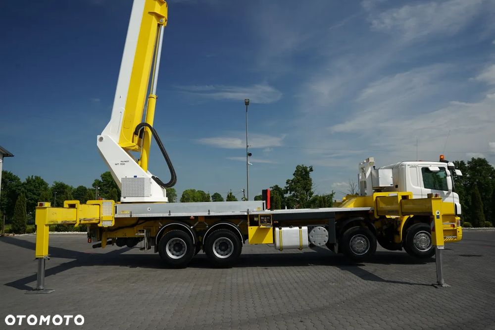 Scania P 380 / 8x4 / PODNOŚNIK KOSZOWY / PALFINGER WT 700 / WYSOKOŚĆ ROBOCZA 70 M / - 39
