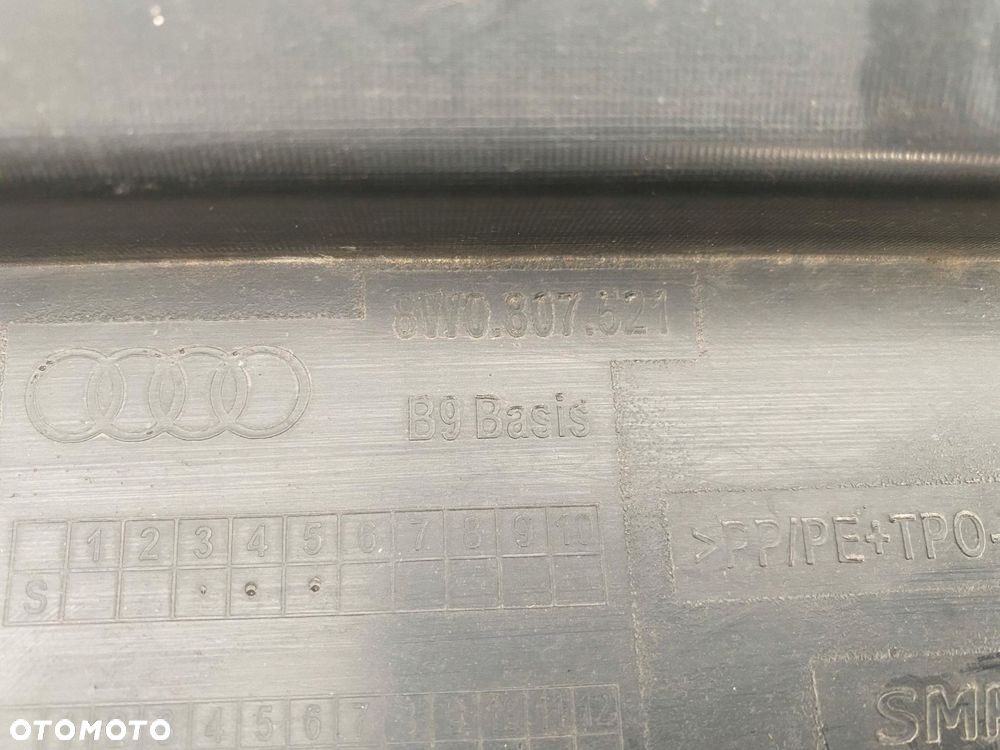 SPOJLER DOKŁADKA ZDERZAKATYŁ TYLNA AUDI A4B9 LIFT 8W0807521 - 11