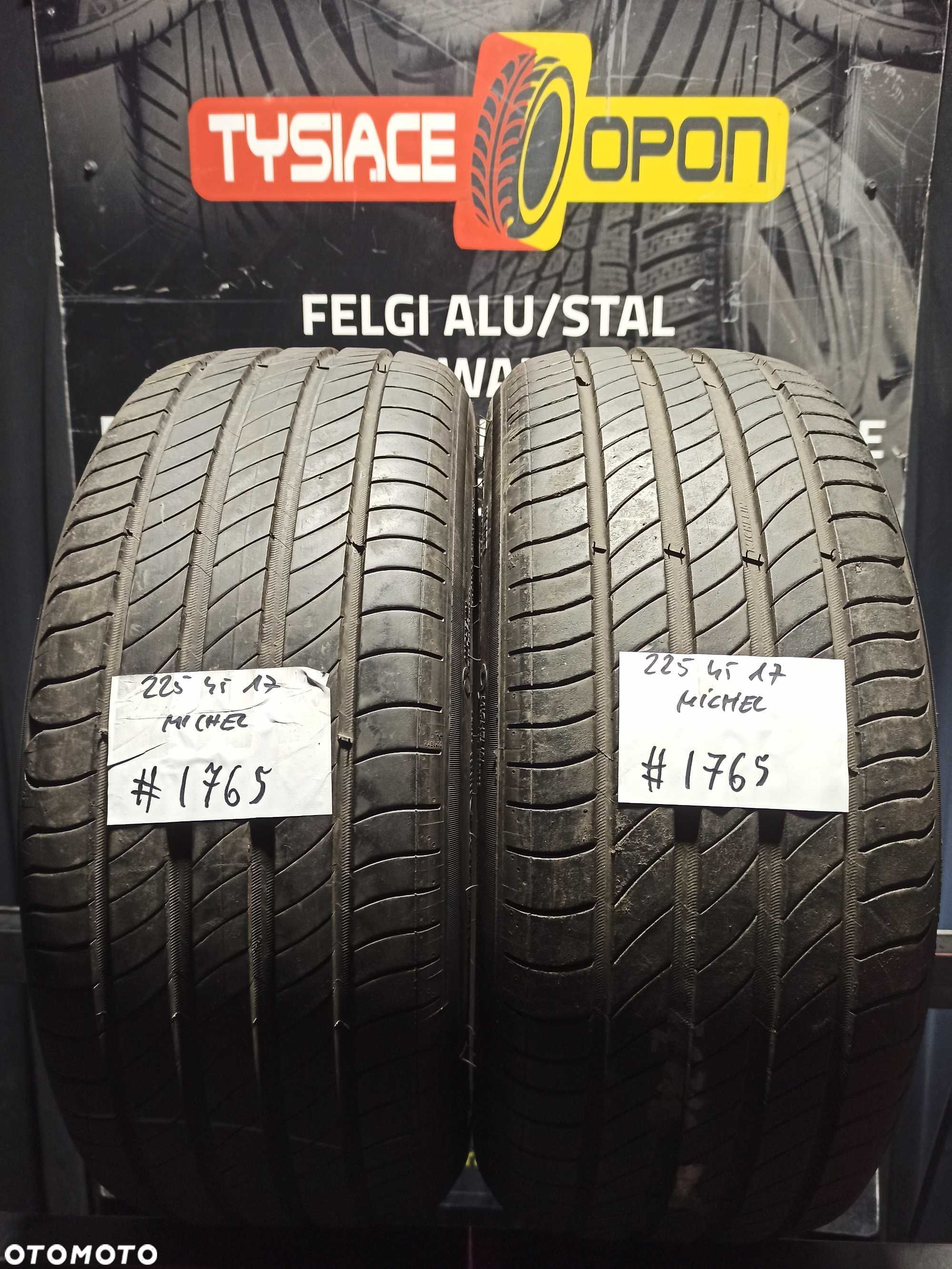 Opony Letnie 225/45/17 MICHELIN PRIMACY #1765 - 1