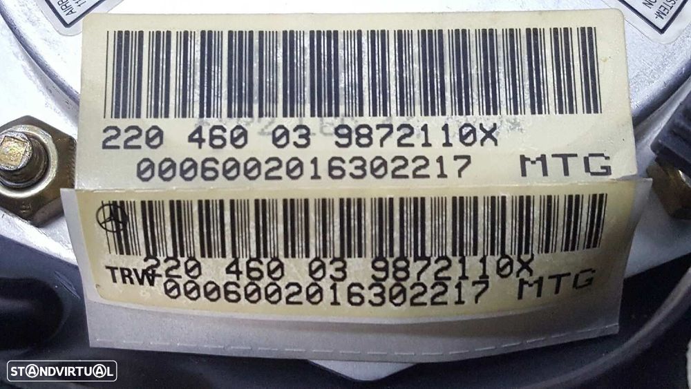 AIRBAG FRENTE ESQUERDO MERCEDES CLASE S (W220) BERLINA 320 CDI (220.026) - 4